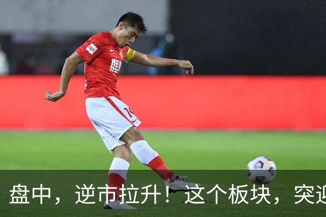 盘中，逆市拉升！这个板块，突迎利好